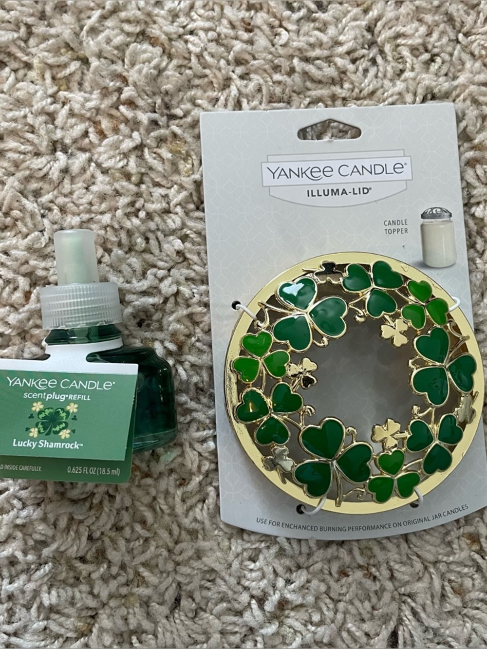 yankee candle illuma lid and scent refill!